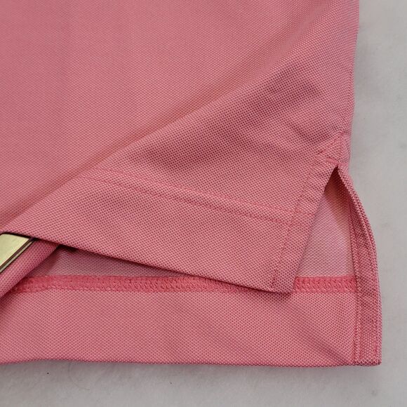 FootJoy Performance Golf Polo Pique 4-Way Stretch Breathable Size M Pink Mens - Picture 9 of 16